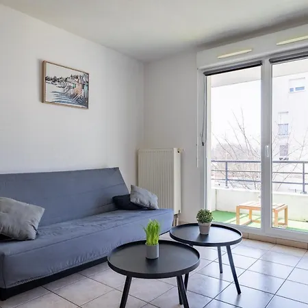 公寓 Le Zenith - Parking Prive & Wifi - 5 Min Zenith De